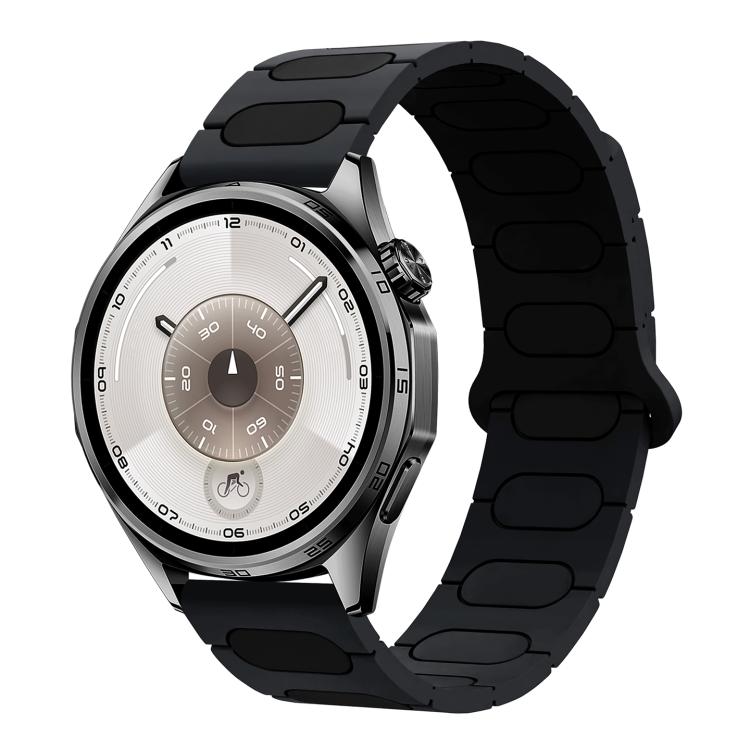 22mm Oval Magnetic Silicone Watch Band