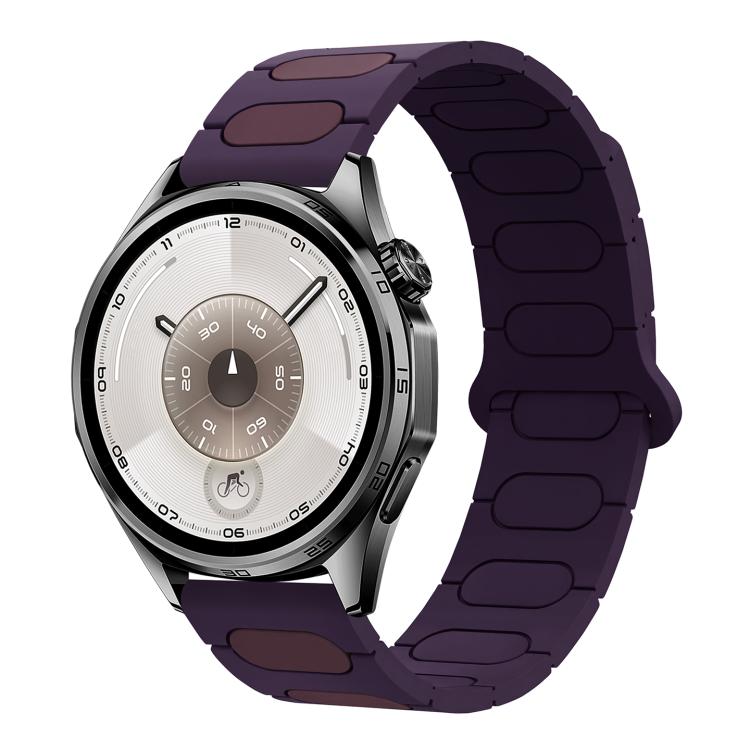 22mm Oval Magnetic Silicone Watch Band