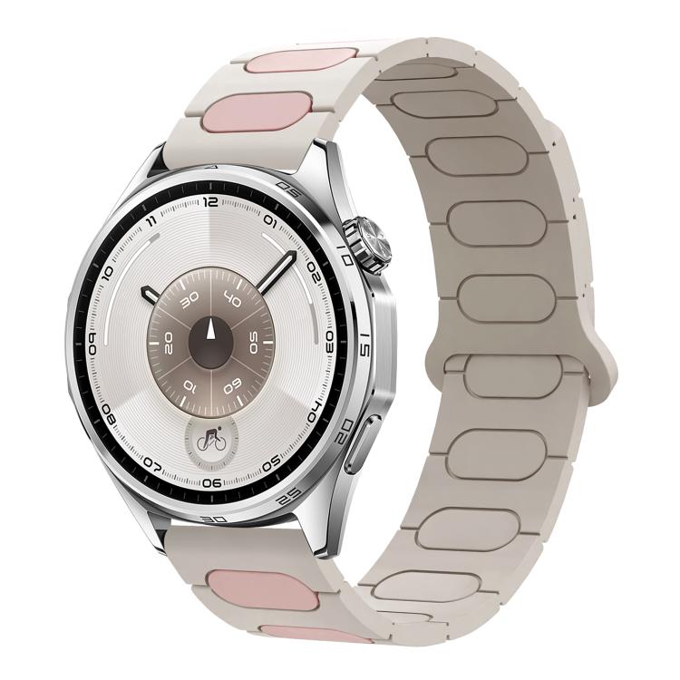 22mm Oval Magnetic Silicone Watch Band