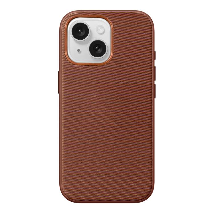 For iPhone 14 Official Tech Fabric Texture Side-Stick TPU Magnetic Phone Case, No AI Camera Button