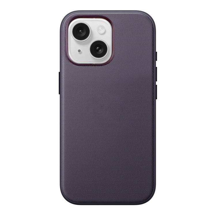 For iPhone 14 Official Tech Fabric Texture Side-Stick TPU Magnetic Phone Case, No AI Camera Button