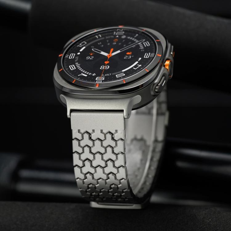 For Samsung Galaxy Watch8 / Watch8 Classic Y-Shaped Dual Magnetic Stainless Steel Watch Band