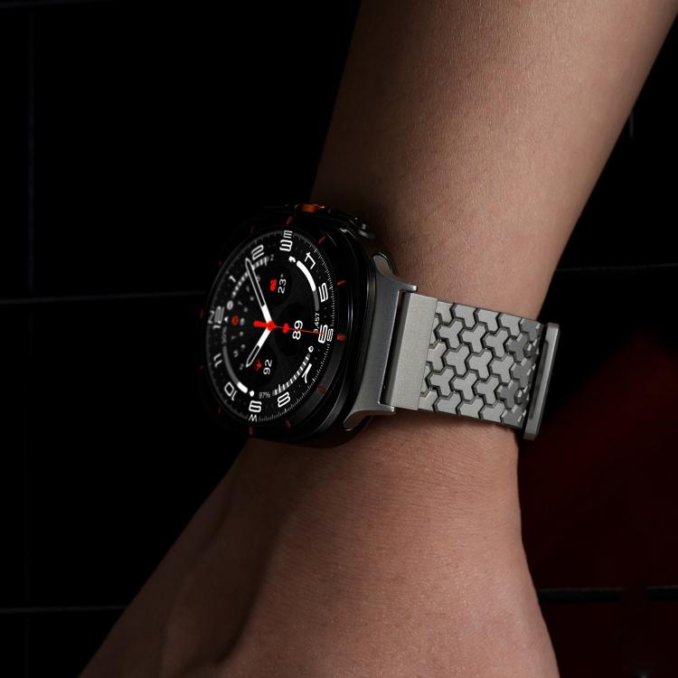 For Samsung Galaxy Watch8 / Watch8 Classic Y-Shaped Dual Magnetic Stainless Steel Watch Band