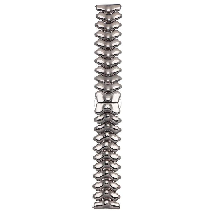 22mm Dragon Spine Butterfly Clasp Zinc Alloy Watch Band