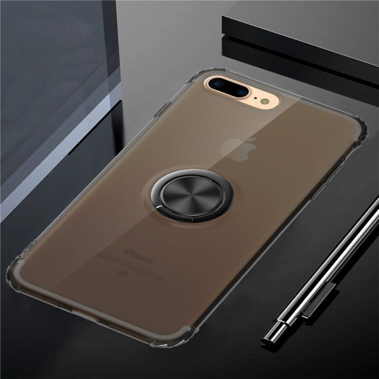 Ultra-thin TPU Protective Case for iPhone 7 plus / 8 plus , with 360 Degree Rotation Holder