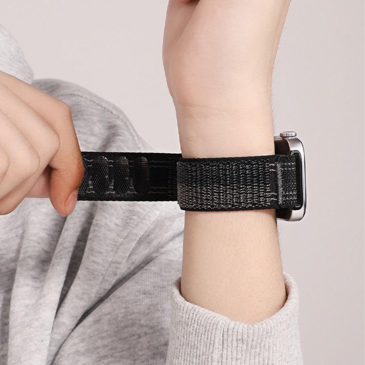 For Huawei Watch Fit 5 / Fit 5 Pro / Fit 4 Wave Texture Woven Nylon Hook And Loop Fastener Watch Band