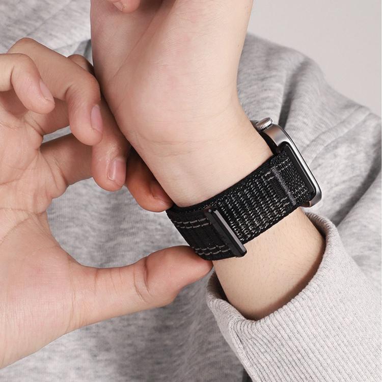For Huawei Watch Fit 5 / Fit 5 Pro / Fit 4 Wave Texture Woven Nylon Hook And Loop Fastener Watch Band