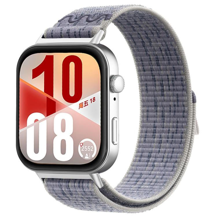 For Huawei Watch Fit 5 / Fit 5 Pro / Fit 4 Nylon Woven Hook And Loop Fastener Watch Band