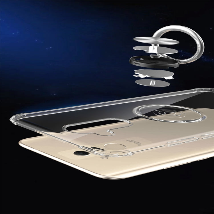 Ultra-thin TPU Protective Case for Huawei mate 20 Lite / Maimang 7, with 360 Degree Rotation Holder