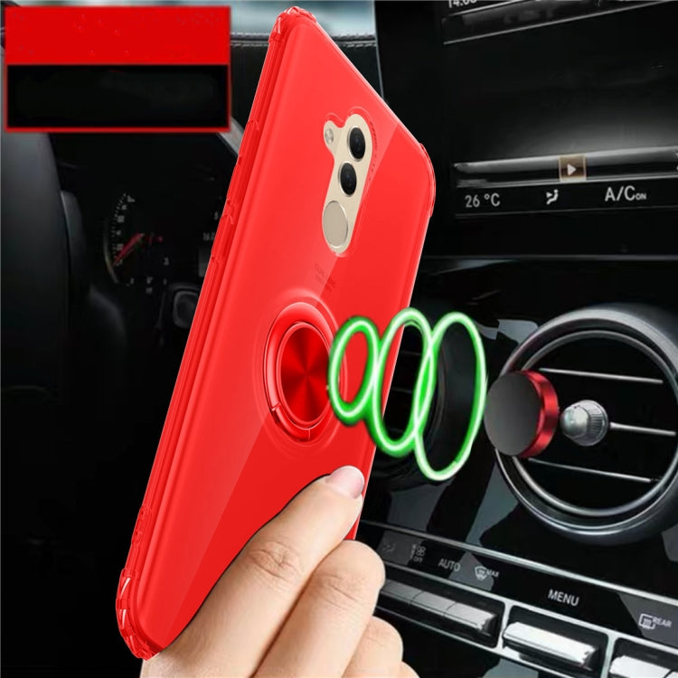 Ultra-thin TPU Protective Case for Huawei mate 20 Lite / Maimang 7, with 360 Degree Rotation Holder