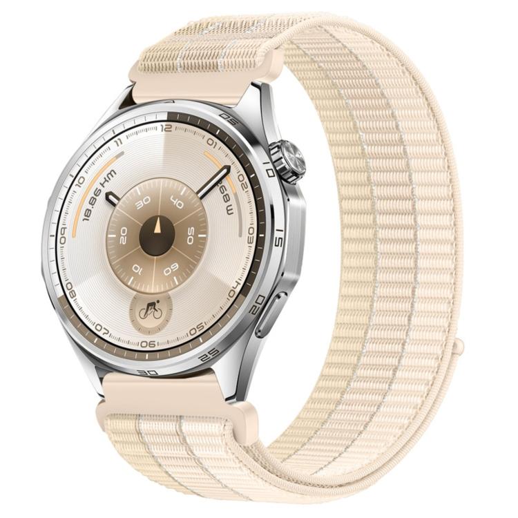 18mm Triple-Loop Nylon Woven Hook and Loop Fastener Watch Band