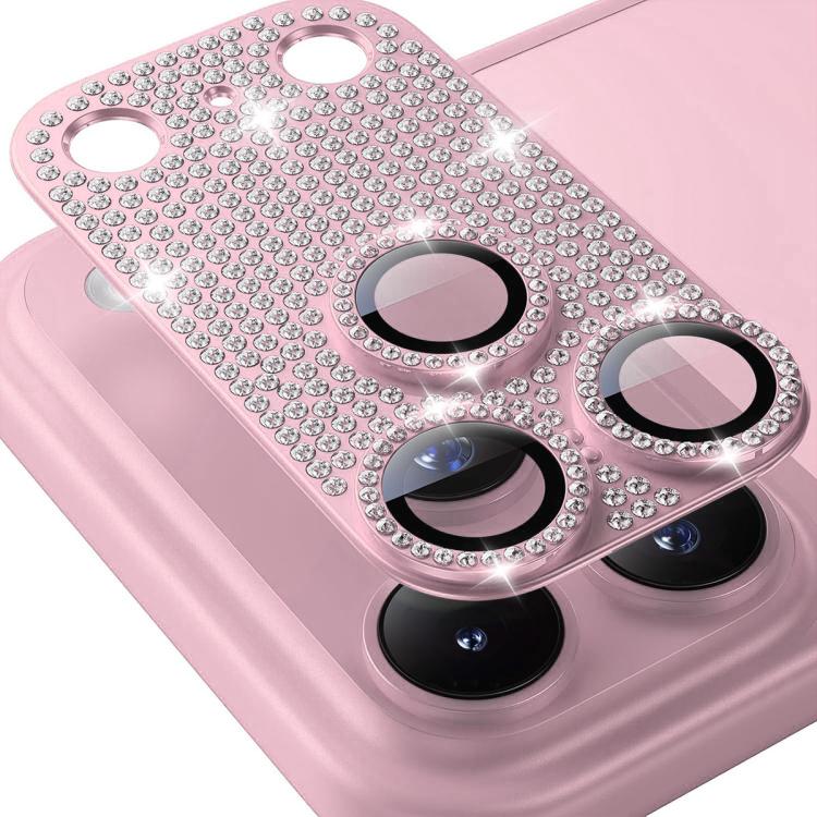 For iPhone 17 Pro Max ENKAY Hat-Prince Blink Diamond Camera Lens Aluminium Alloy Tempered Glass Film