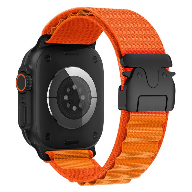 For Apple Watch 46mm / 49mm / 45mm / 44mm Parachute Buckle High Mountain Nylon Loop Watch Band