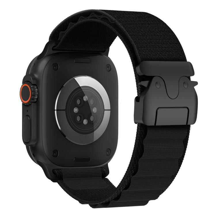 For Apple Watch 42mm / 41mm / 40mm / 38mm Parachute Buckle High Mountain Nylon Loop Watch Band