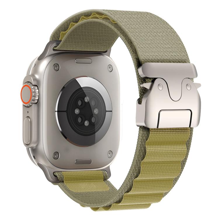 For Apple Watch 42mm / 41mm / 40mm / 38mm Parachute Buckle High Mountain Nylon Loop Watch Band