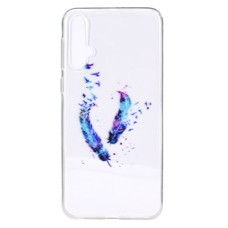 Stylish and Beautiful Pattern TPU Drop Protection Cover for Huawei Nova 5