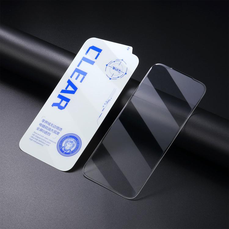 For iPhone 15 Plus 10pcs 3D Curved Edge Zero-Border Borderless HD Tempered Glass Film