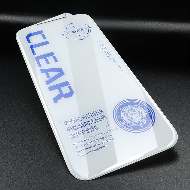 For iPhone 17 Pro Max 10pcs 3D Curved Edge Zero-Border Borderless HD Tempered Glass Film
