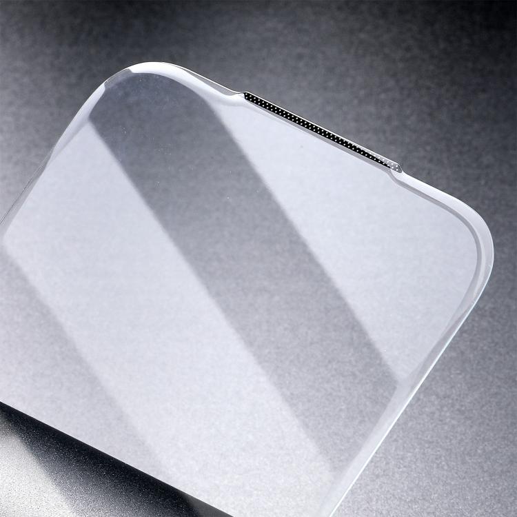 For iPhone 14 Pro Max 10pcs 3D Curved Edge Zero-Border Borderless HD Tempered Glass Film