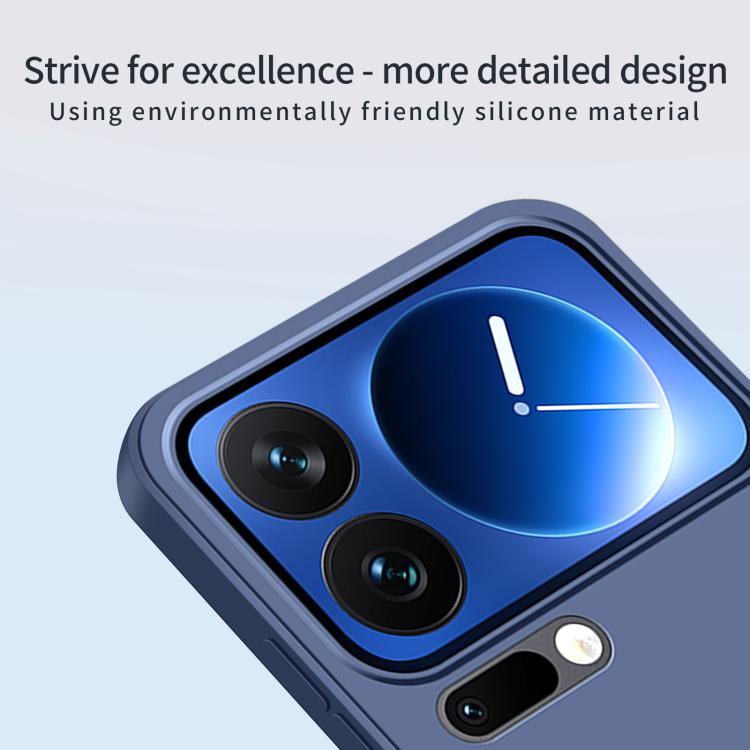 For Xiaomi 17 Pro MOFI Caring Soft Shell Liquid Silicone Skin Feel Phone Case