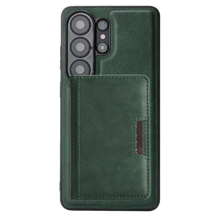 For Samsung Galaxy S26 Ultra 5G Kalebol Strong MagSafe Magnetic Two-Fold Card Bag Leather Phone Case