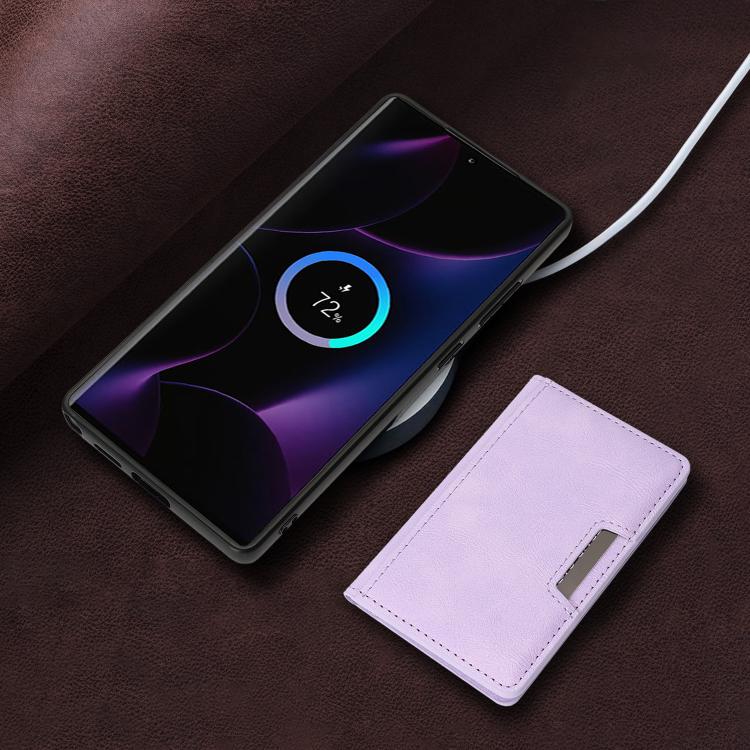 For Samsung Galaxy S26 Ultra 5G Kalebol Strong MagSafe Magnetic Two-Fold Card Bag Leather Phone Case