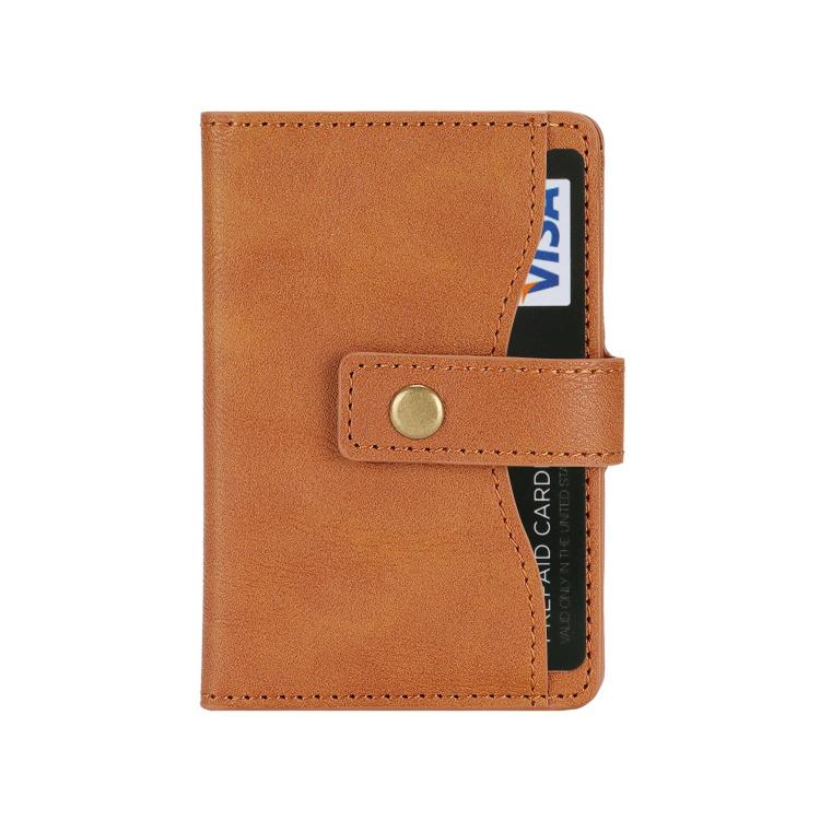 Bond Wallet Ring Magnetic Leather Card Holder