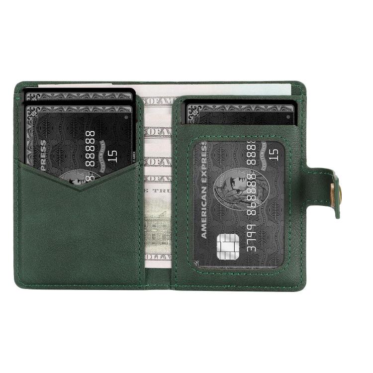 Bond Wallet Ring Magnetic Leather Card Holder