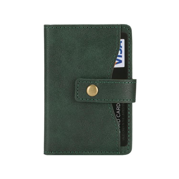 Bond Wallet Ring Magnetic Leather Card Holder