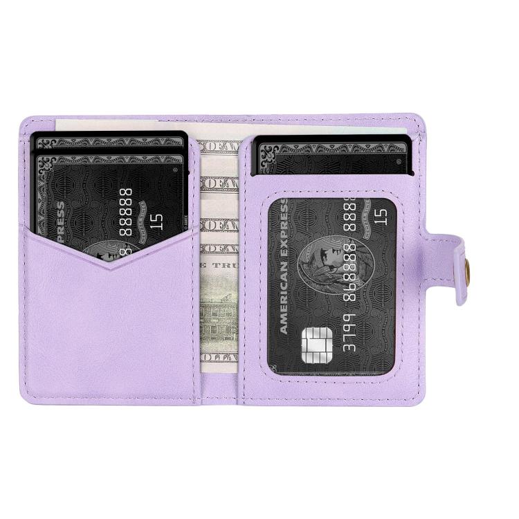 Bond Wallet Ring Magnetic Leather Card Holder
