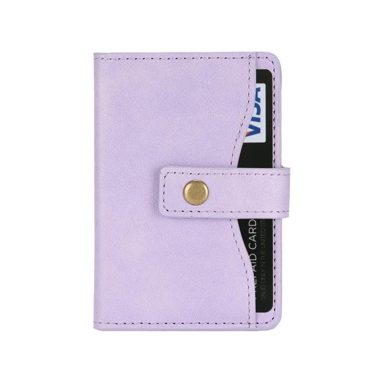 Bond Wallet Ring Magnetic Leather Card Holder