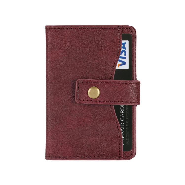 Bond Wallet Ring Magnetic Leather Card Holder