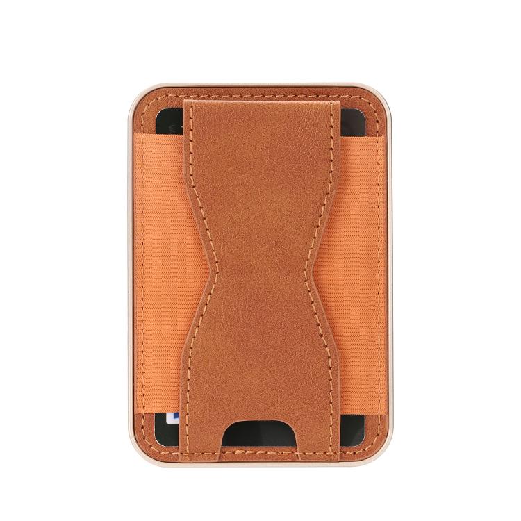 Magnetic Waistband Vegan Leather Card Bag