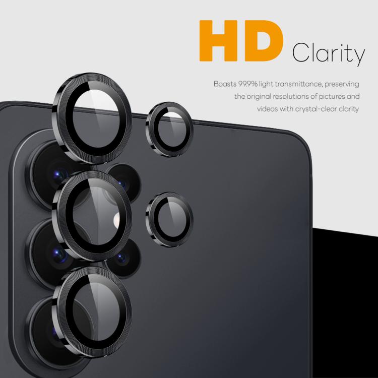For Samsung Galaxy S26 Ultra 5G NORTHJO Camera Lens Protector CD Metal Ring Tempered Glass Film
