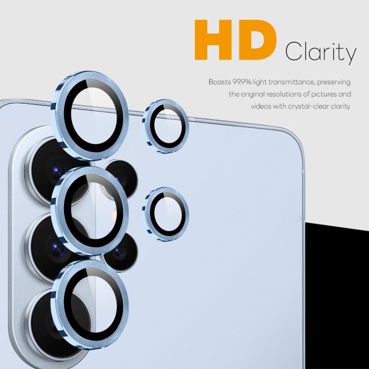 For Samsung Galaxy S26 Ultra 5G NORTHJO Camera Lens Protector CD Metal Ring Tempered Glass Film
