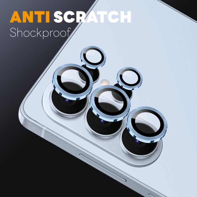 For Samsung Galaxy S26 Ultra 5G NORTHJO Camera Lens Protector CD Metal Ring Tempered Glass Film