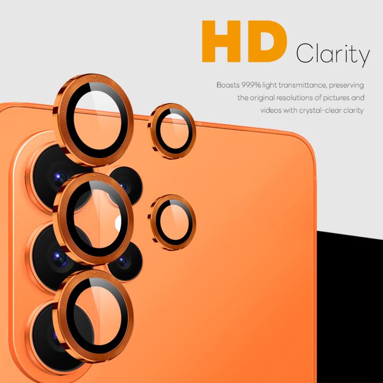 For Samsung Galaxy S26 Ultra 5G NORTHJO Camera Lens Protector CD Metal Ring Tempered Glass Film