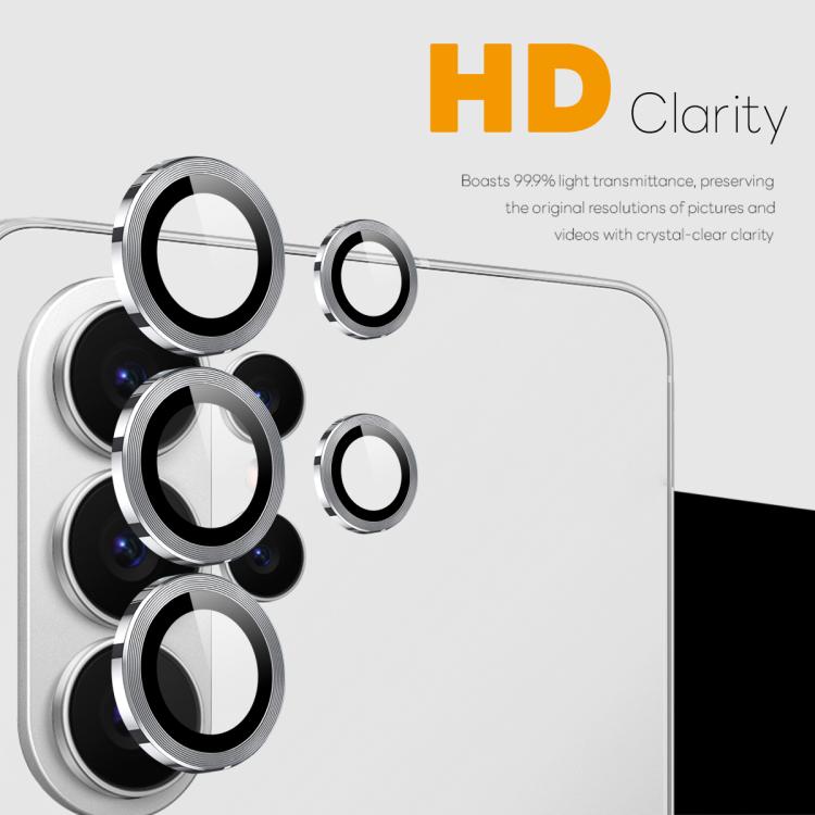 For Samsung Galaxy S26 Ultra 5G NORTHJO Camera Lens Protector CD Metal Ring Tempered Glass Film