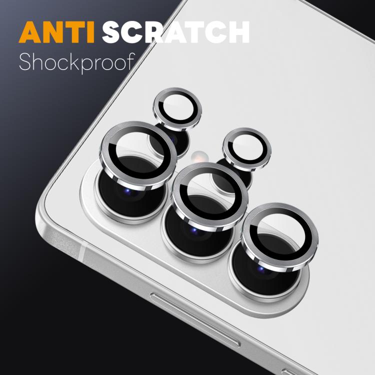 For Samsung Galaxy S26 Ultra 5G NORTHJO Camera Lens Protector CD Metal Ring Tempered Glass Film