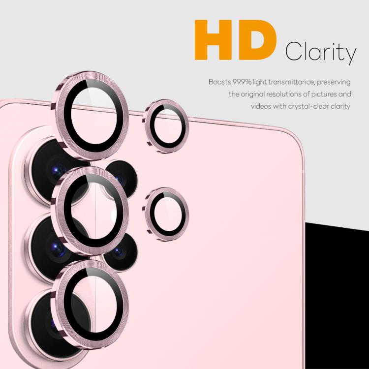 For Samsung Galaxy S26 Ultra 5G NORTHJO Camera Lens Protector CD Metal Ring Tempered Glass Film