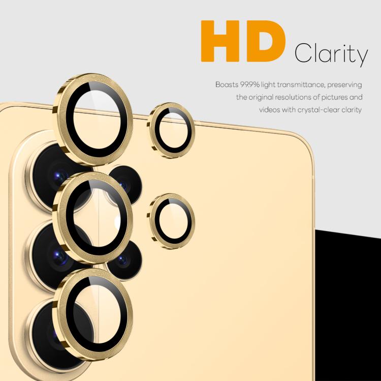 For Samsung Galaxy S26 Ultra 5G NORTHJO Camera Lens Protector CD Metal Ring Tempered Glass Film