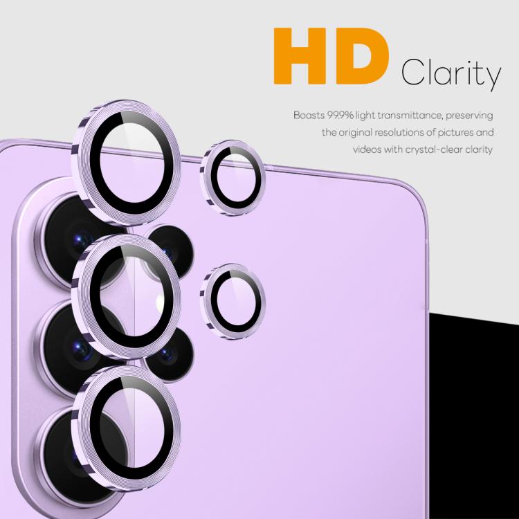 For Samsung Galaxy S26 Ultra 5G NORTHJO Camera Lens Protector CD Metal Ring Tempered Glass Film