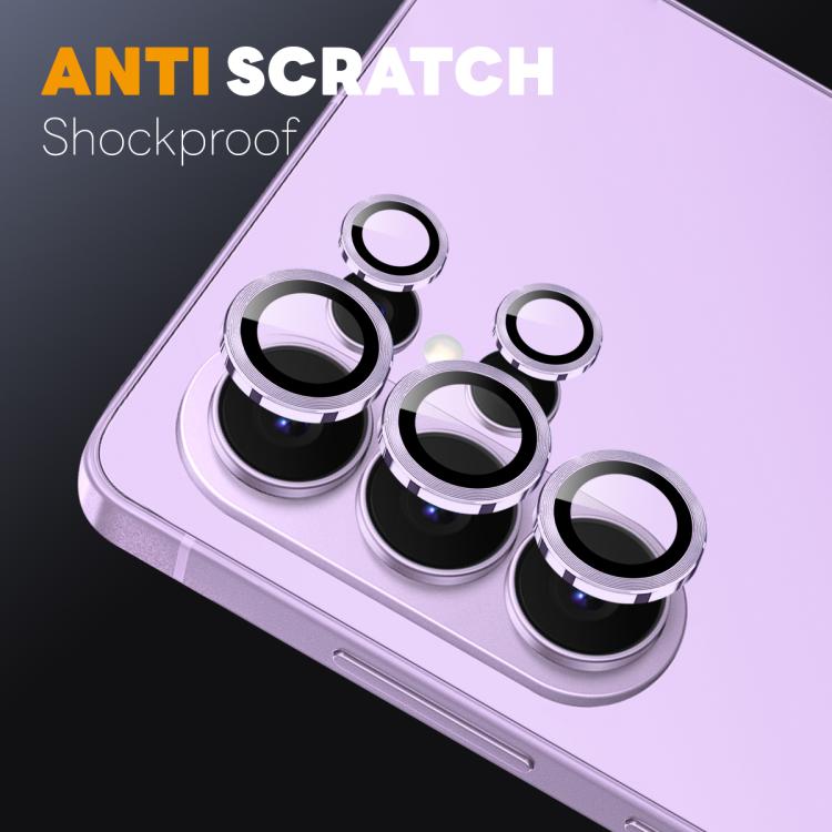 For Samsung Galaxy S26 Ultra 5G NORTHJO Camera Lens Protector CD Metal Ring Tempered Glass Film