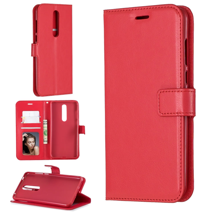 Crazy Horse Texture Horizontal Flip Leather Case with Holder & Card Slots & Wallet & Photo Frame For Nokia 3.1 plus