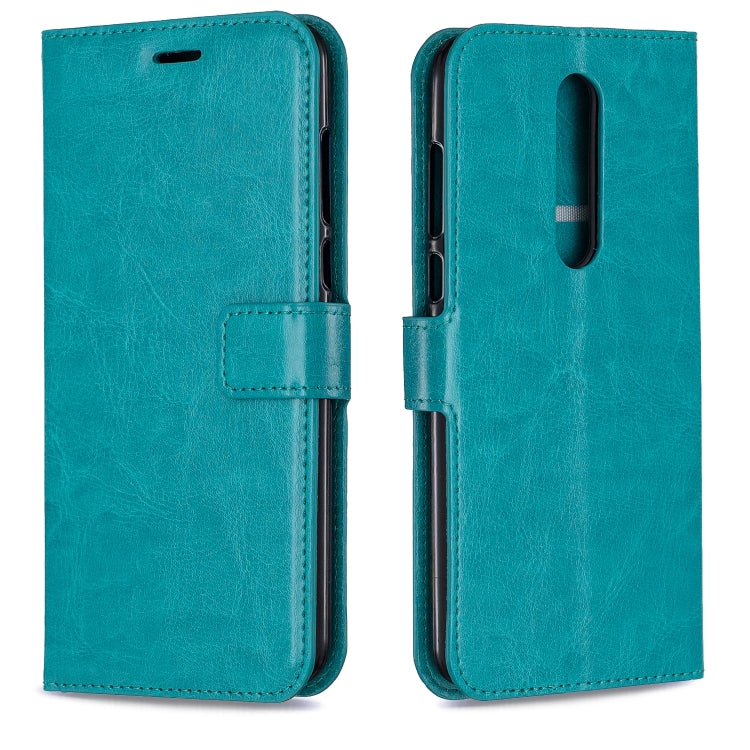 Crazy Horse Texture Horizontal Flip Leather Case with Holder & Card Slots & Wallet & Photo Frame For Nokia 3.1 plus