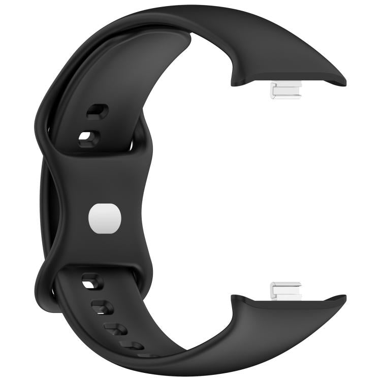 For vivo Watch GT 2 / iQOO Watch GT 2  Butterfly Buckle Solid Color Silicone Watch Band