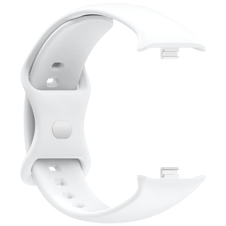For vivo Watch GT 2 / iQOO Watch GT 2  Butterfly Buckle Solid Color Silicone Watch Band