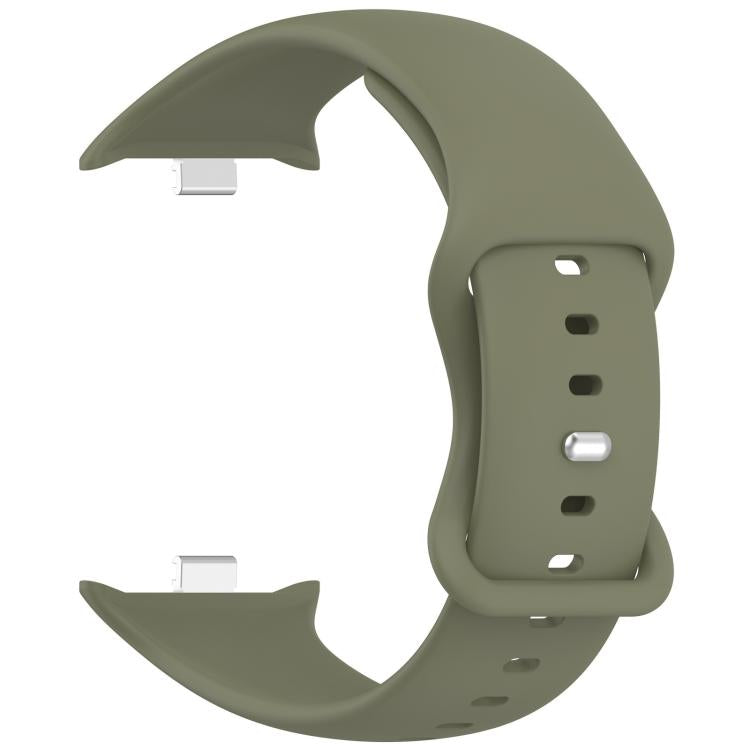 For vivo Watch GT 2 / iQOO Watch GT 2  Butterfly Buckle Solid Color Silicone Watch Band