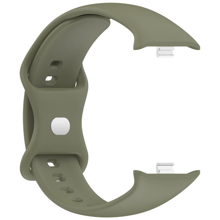 For vivo Watch GT 2 / iQOO Watch GT 2  Butterfly Buckle Solid Color Silicone Watch Band