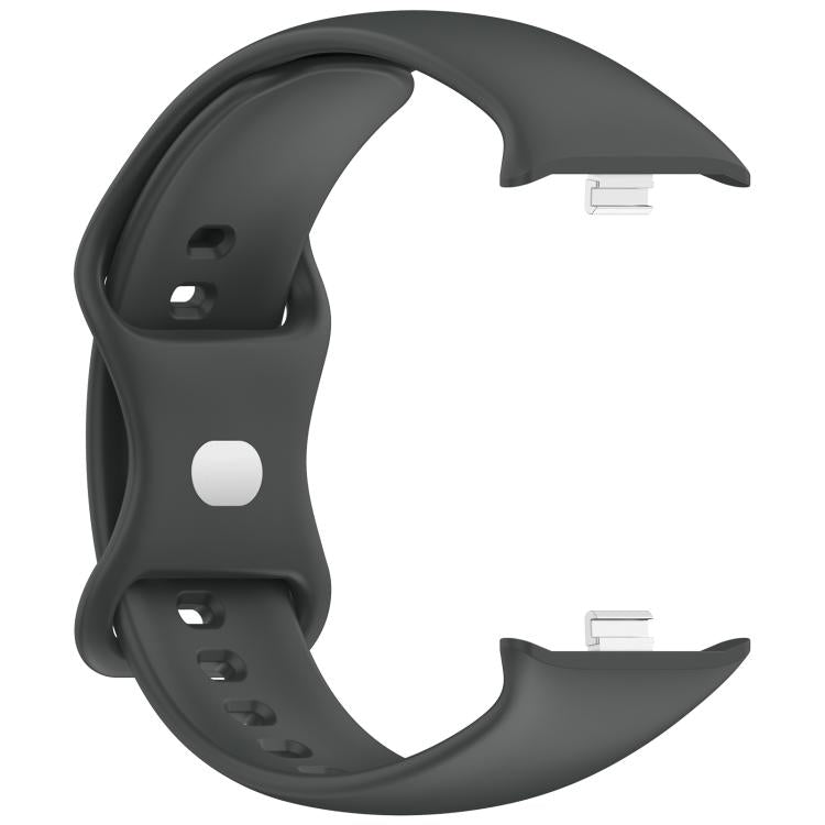 For vivo Watch GT 2 / iQOO Watch GT 2  Butterfly Buckle Solid Color Silicone Watch Band